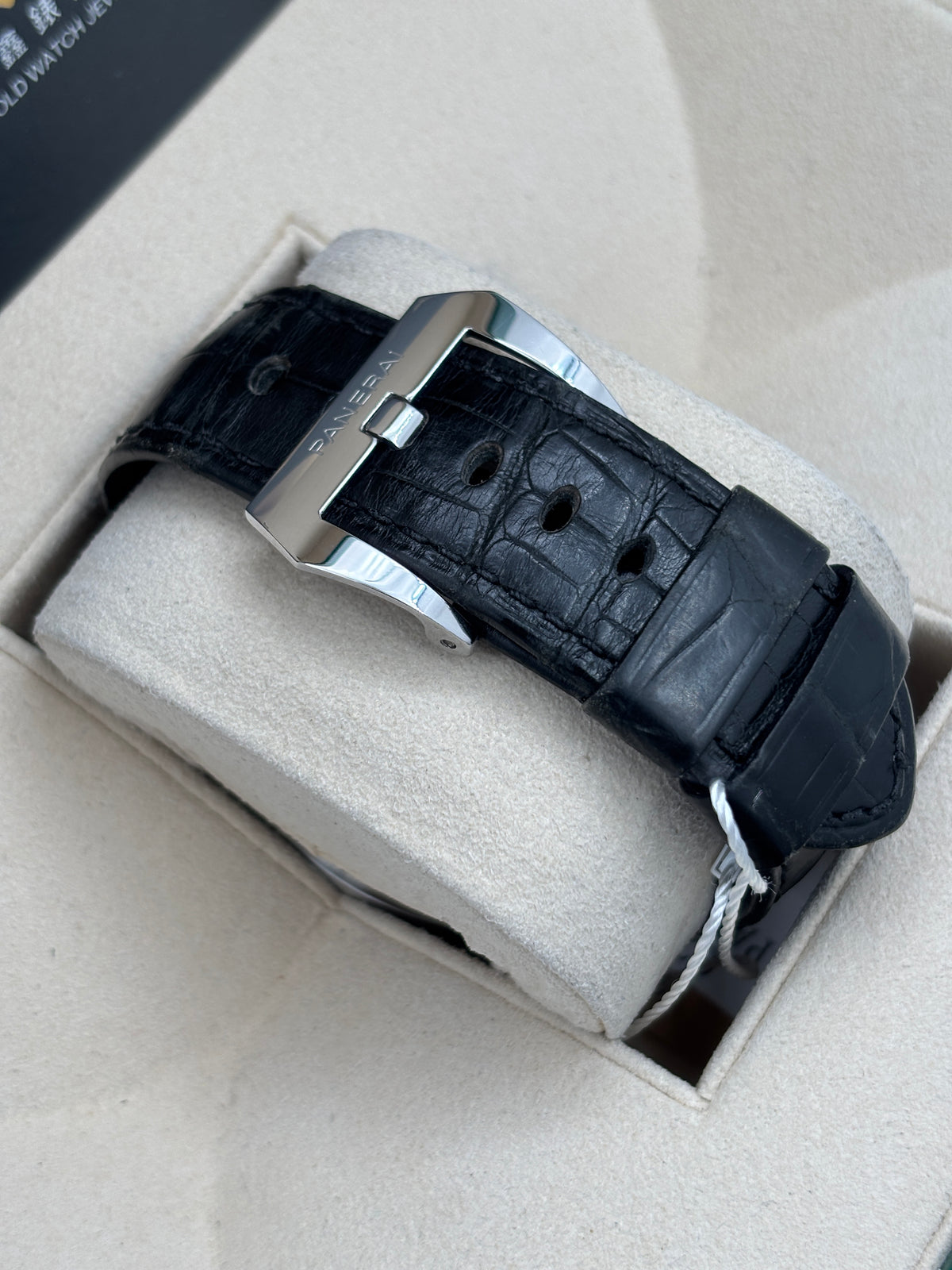 二手 USED  PANERAI 沛納海 LUMINOR CHRONO PAM00162 黑色 2004年1月 全套 FULL SET
