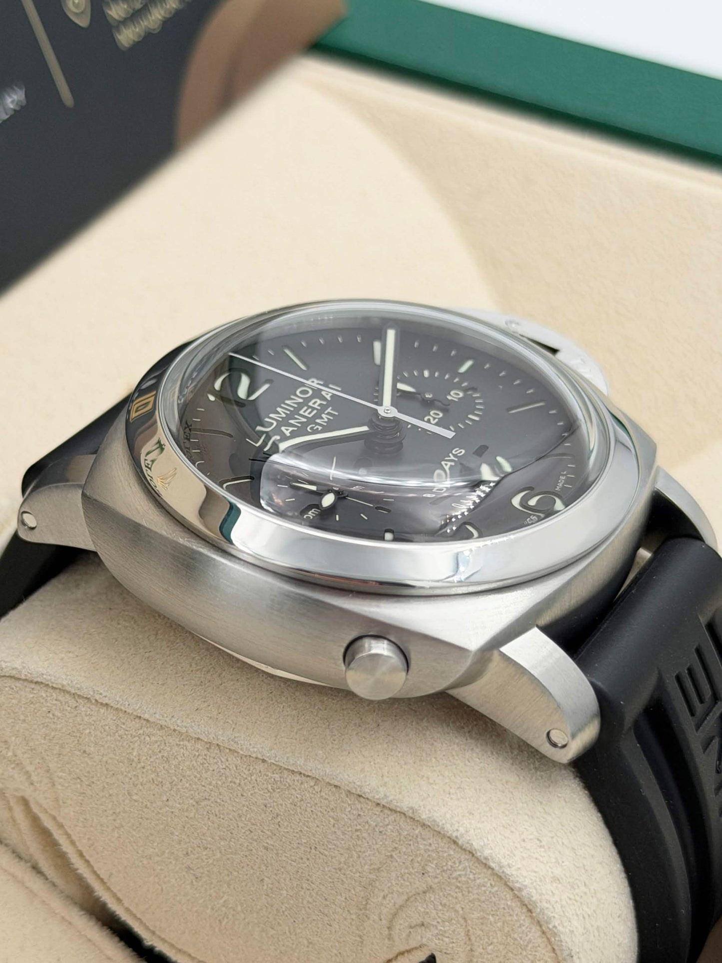 二手 USED PANERAI 沛納海 MONOPULSANTE 8 DAYS PAM 275 LUMINOR 1950 PAM00275 2012年9月 全套