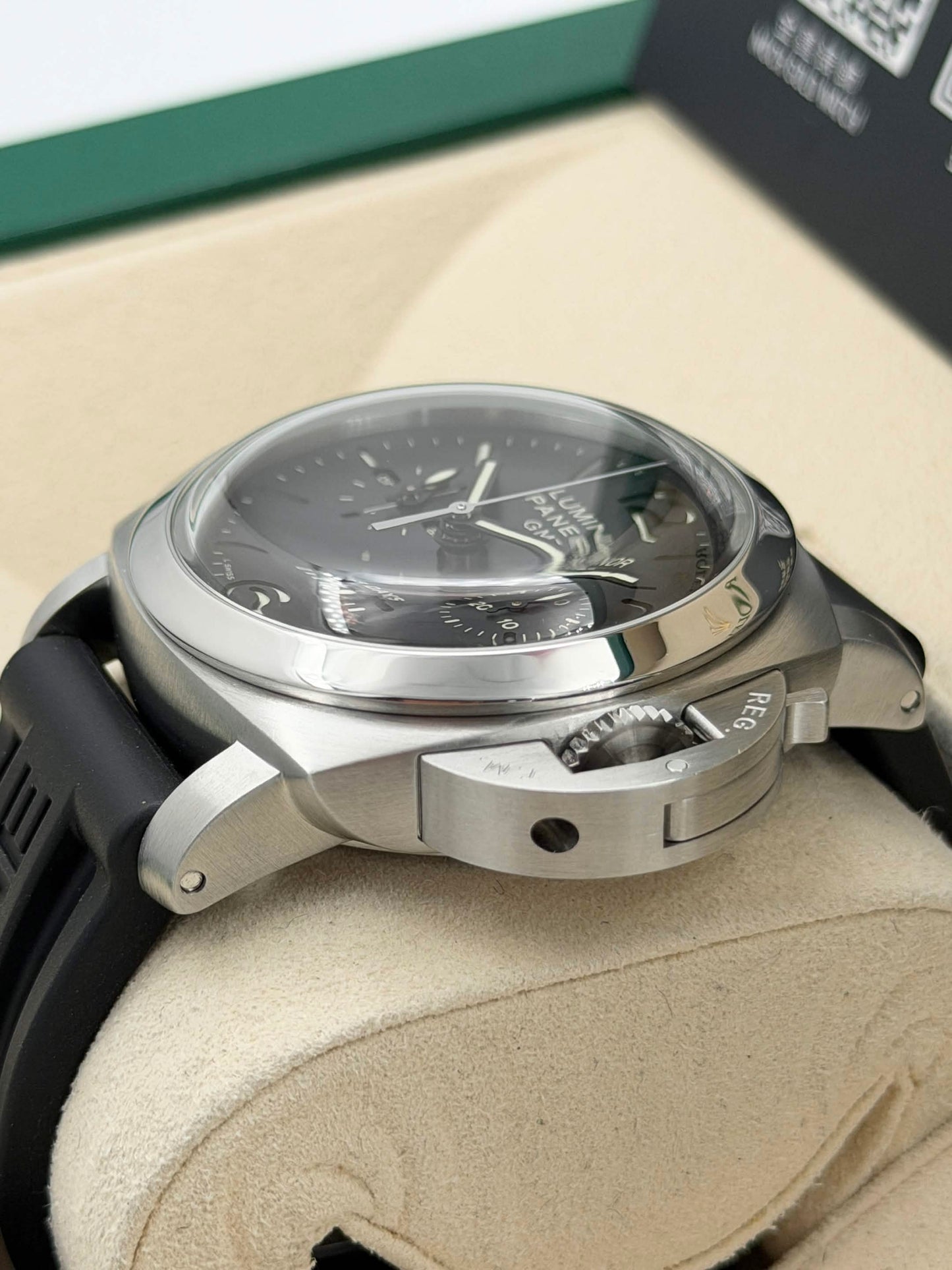 二手 USED PANERAI 沛納海 MONOPULSANTE 8 DAYS PAM 275 LUMINOR 1950 PAM00275 2012年9月 全套