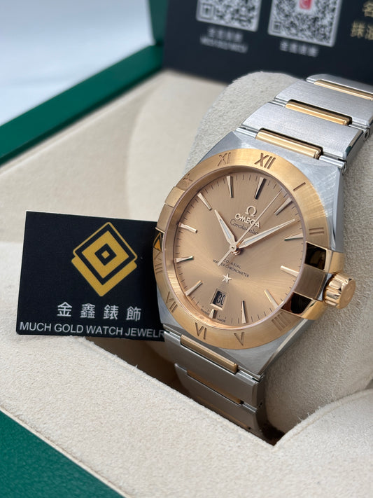 二手 USED  OMEGA 歐米茄 CONSTELLATION 131.20.39.20.08.001 2020年11月 未打磨 99.99%新 全套 FULL SET