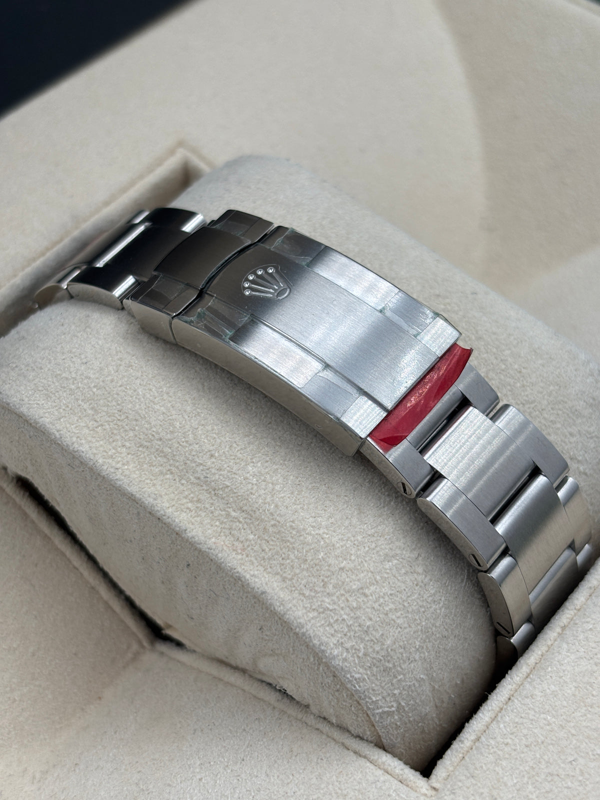二手 USED  ROLEX 勞力士 AIR KING 116900 黑色 2018年11月全套 FULL SET