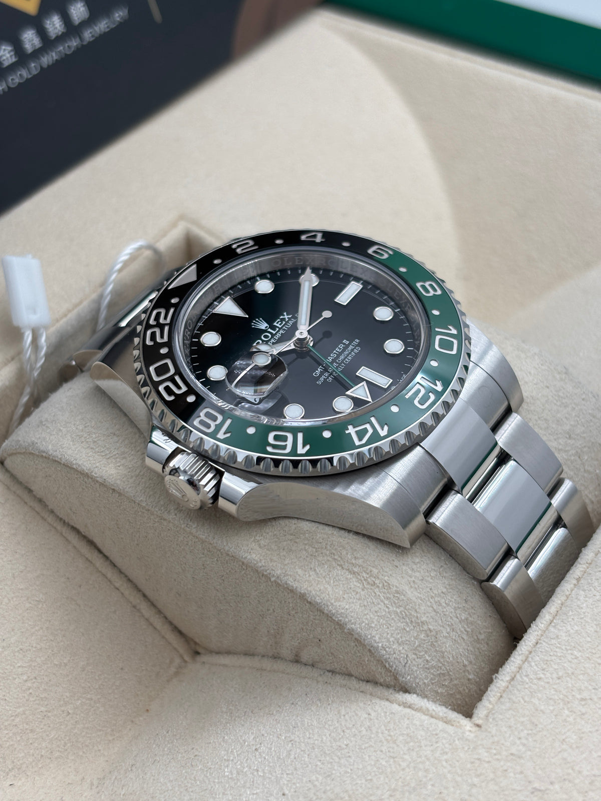 二手 USED  ROLEX 勞力士 GMT-MASTER II 126720VTNR 黑色 2025年3月 未打磨 99.99%新 全套 FULL SET