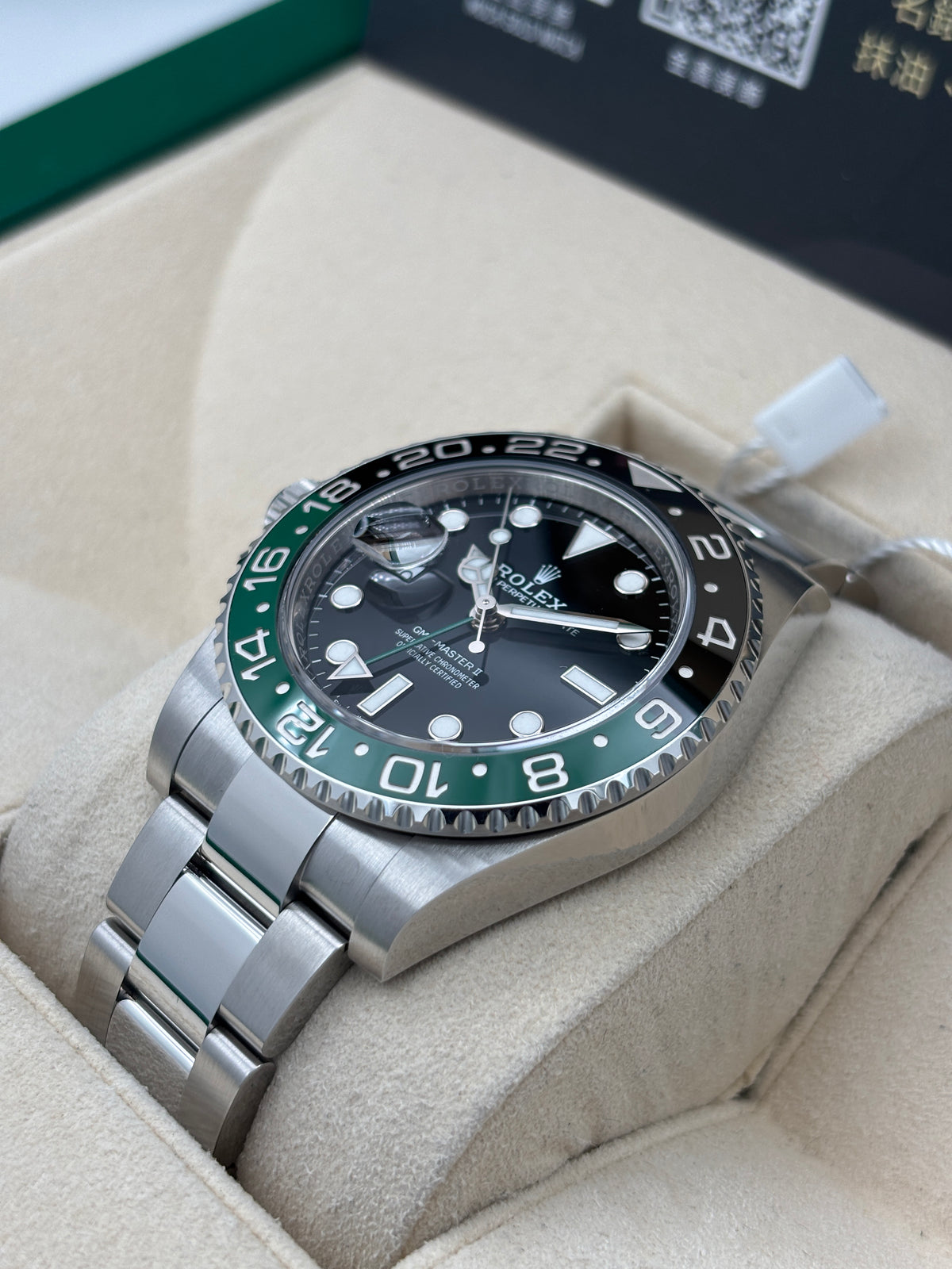 二手 USED  ROLEX 勞力士 GMT-MASTER II 126720VTNR 黑色 2025年3月 未打磨 99.99%新 全套 FULL SET