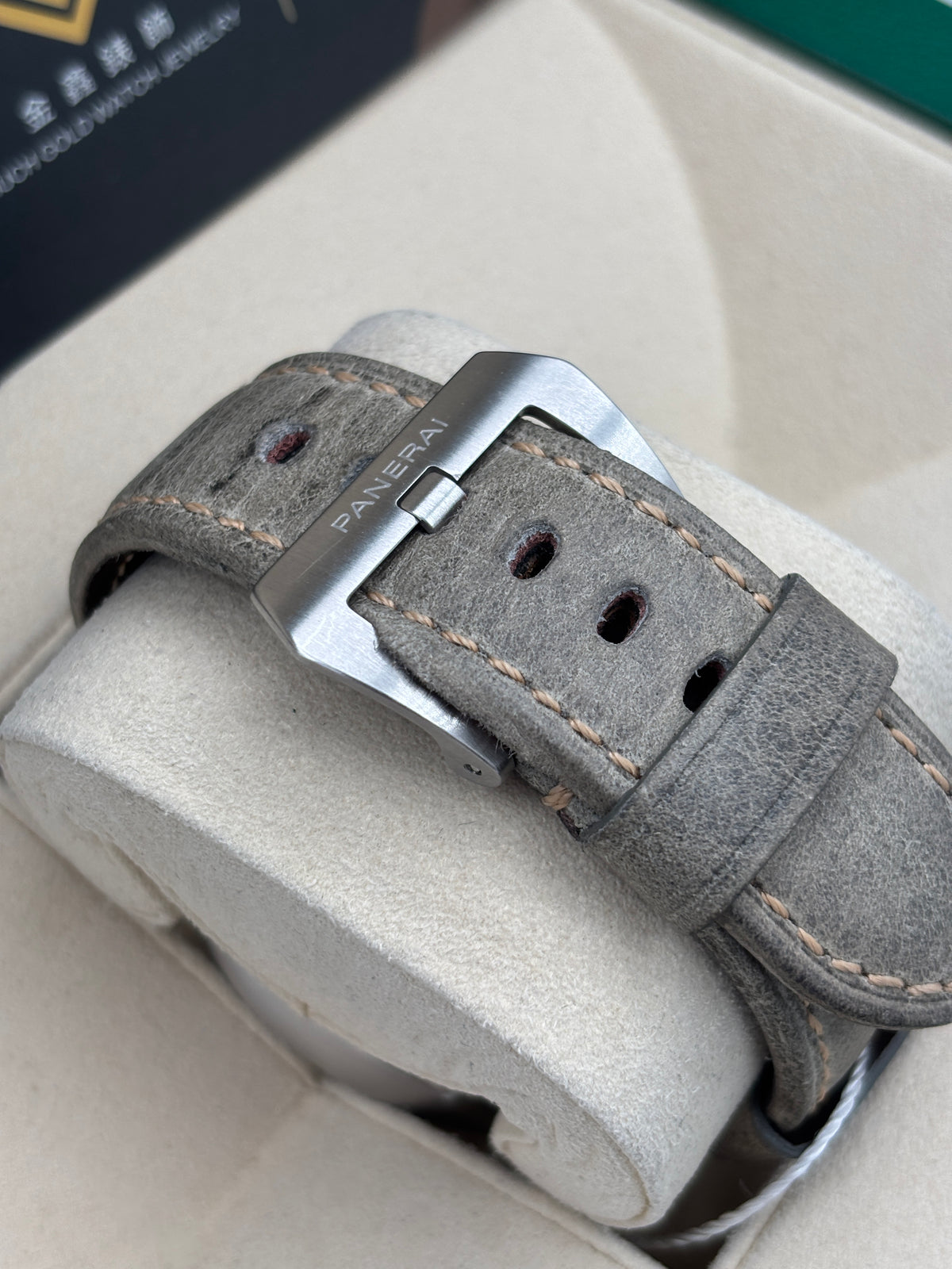 二手 USED  PANERAI 沛納海 LUMINOR 1950 PAM00312 黑色 2010年10月 自動上鏈 代用帶 全套 FULL SET