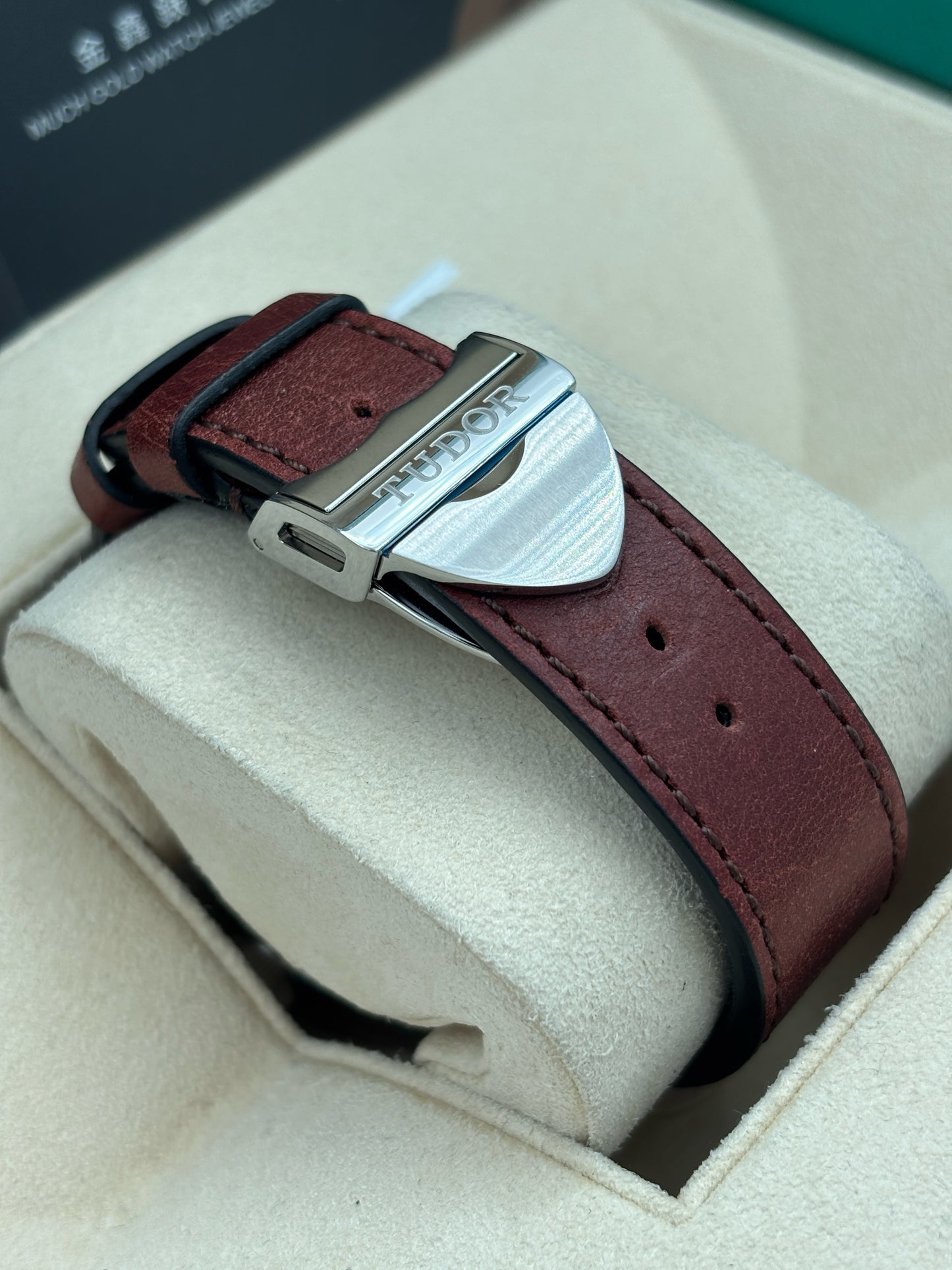 [SOLD OUT]二手 USED  TUDOR 帝舵 BLACK BAY GMT 79830RB 2021年3月 黑色 皮帶款 全套 FULL SET