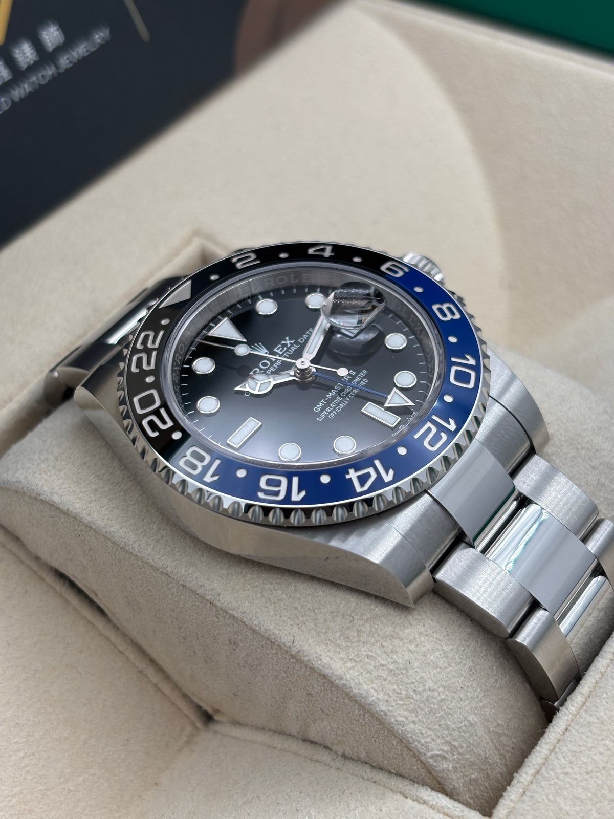 全新 NEW  ROLEX 勞力士 GMT-MASTER II 126710BLNR 黑色 2026年8月 板帶 全套 FULL SET