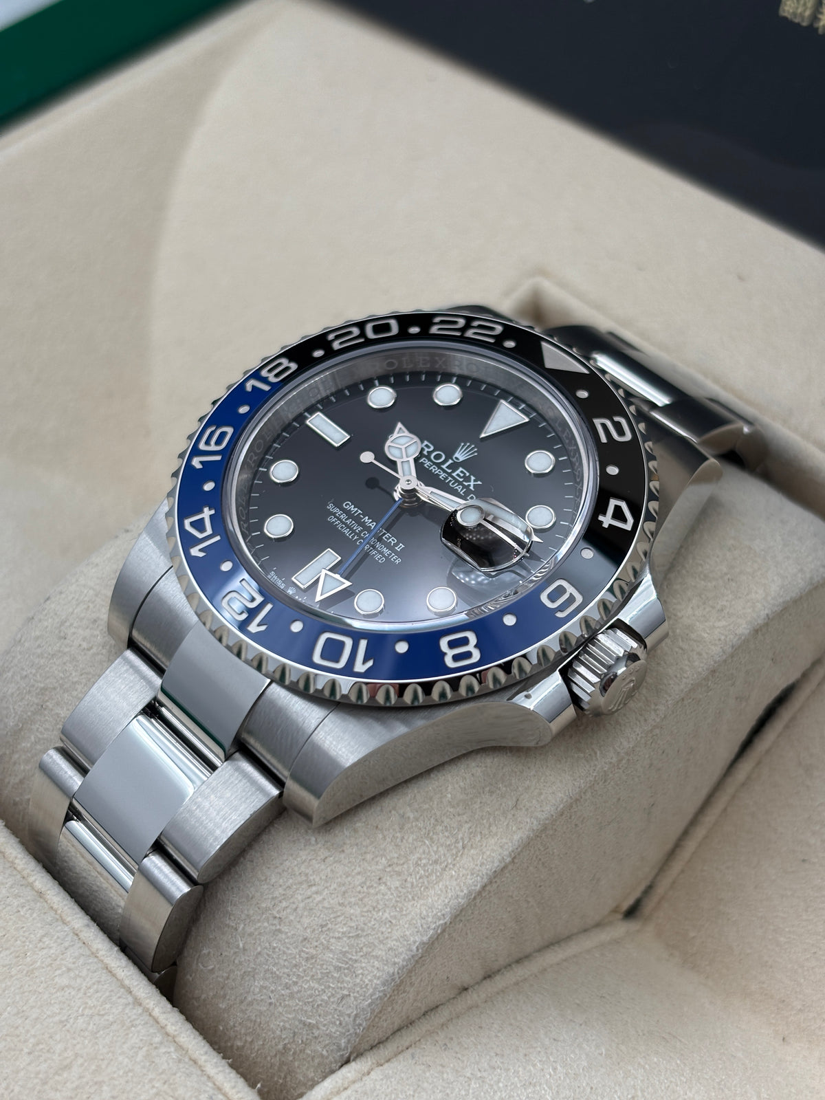 全新 NEW  ROLEX 勞力士 GMT-MASTER II 126710BLNR 黑色 2026年8月 板帶 全套 FULL SET