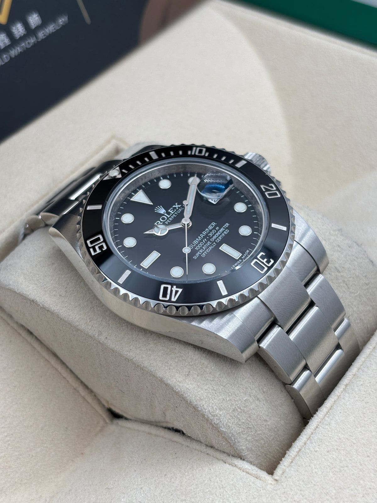 二手 USED  ROLEX 勞力士 SUBMARINER DATE 116610LN 黑色 2014年7月 全套 FULL SET