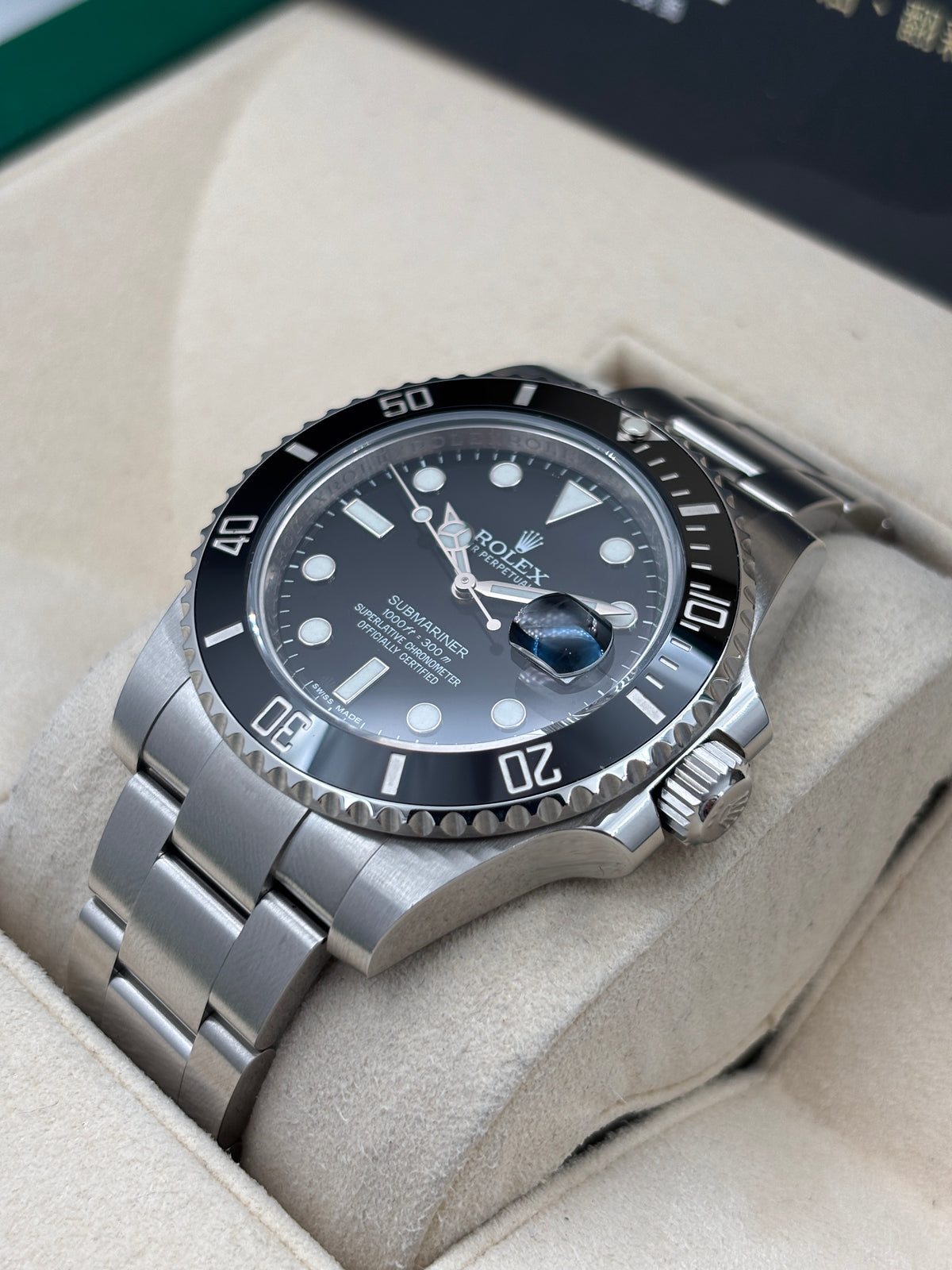 二手 USED  ROLEX 勞力士 SUBMARINER DATE 116610LN 黑色 2014年7月 全套 FULL SET