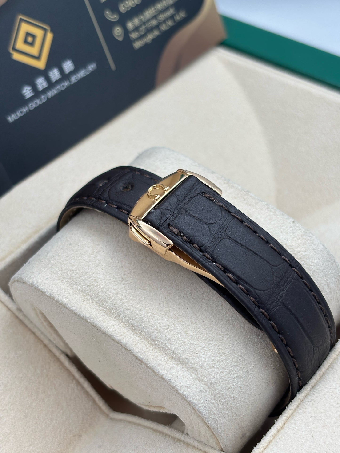 [SOLD OUT]二手 USED  OMEGA 歐米茄 AQUA TERRA 150M 231.53.39.21.08.001 OPEN DAY 金色 18k黃金 全套 FULL SET