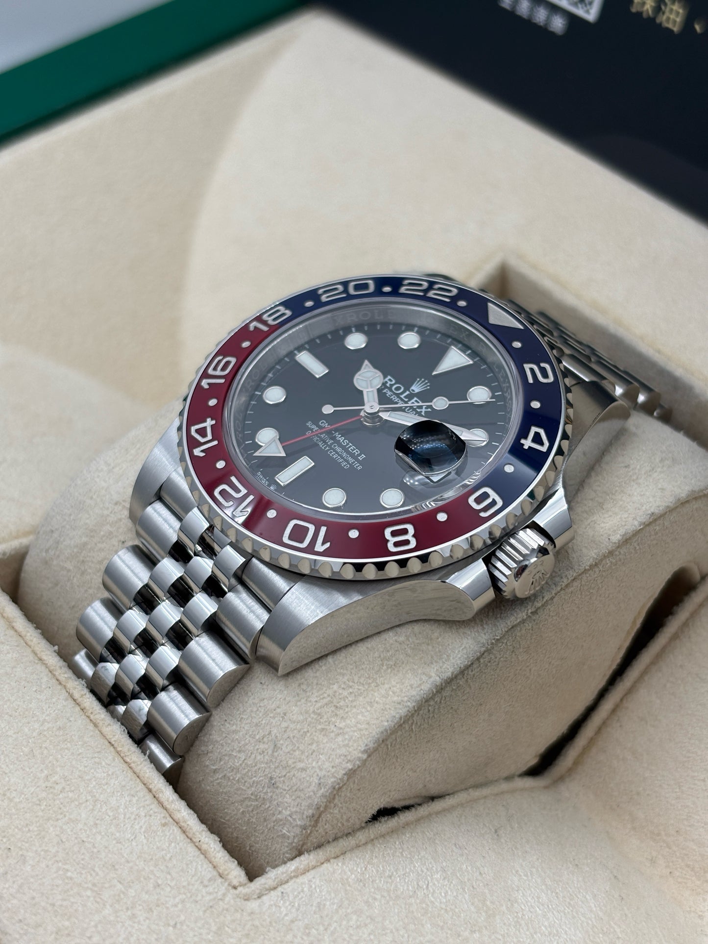 [SOLD OUT]二手 USED  ROLEX 勞力士 GMT-MASTER 126710BLRO 2019年2月 黑色 全套 FULL SET
