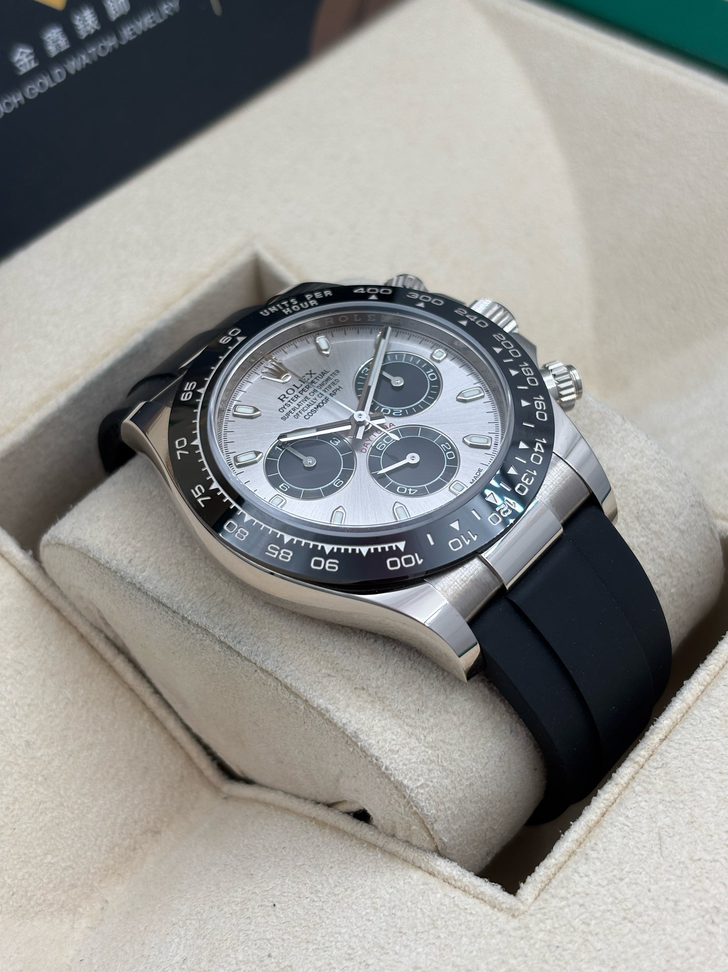 [SOLD OUT]二手 USED  ROLEX 勞力士 DAYTONA 116519LN 2022年5月 灰色 水泥灰 未打磨 99.9%新 全套 FULL SET