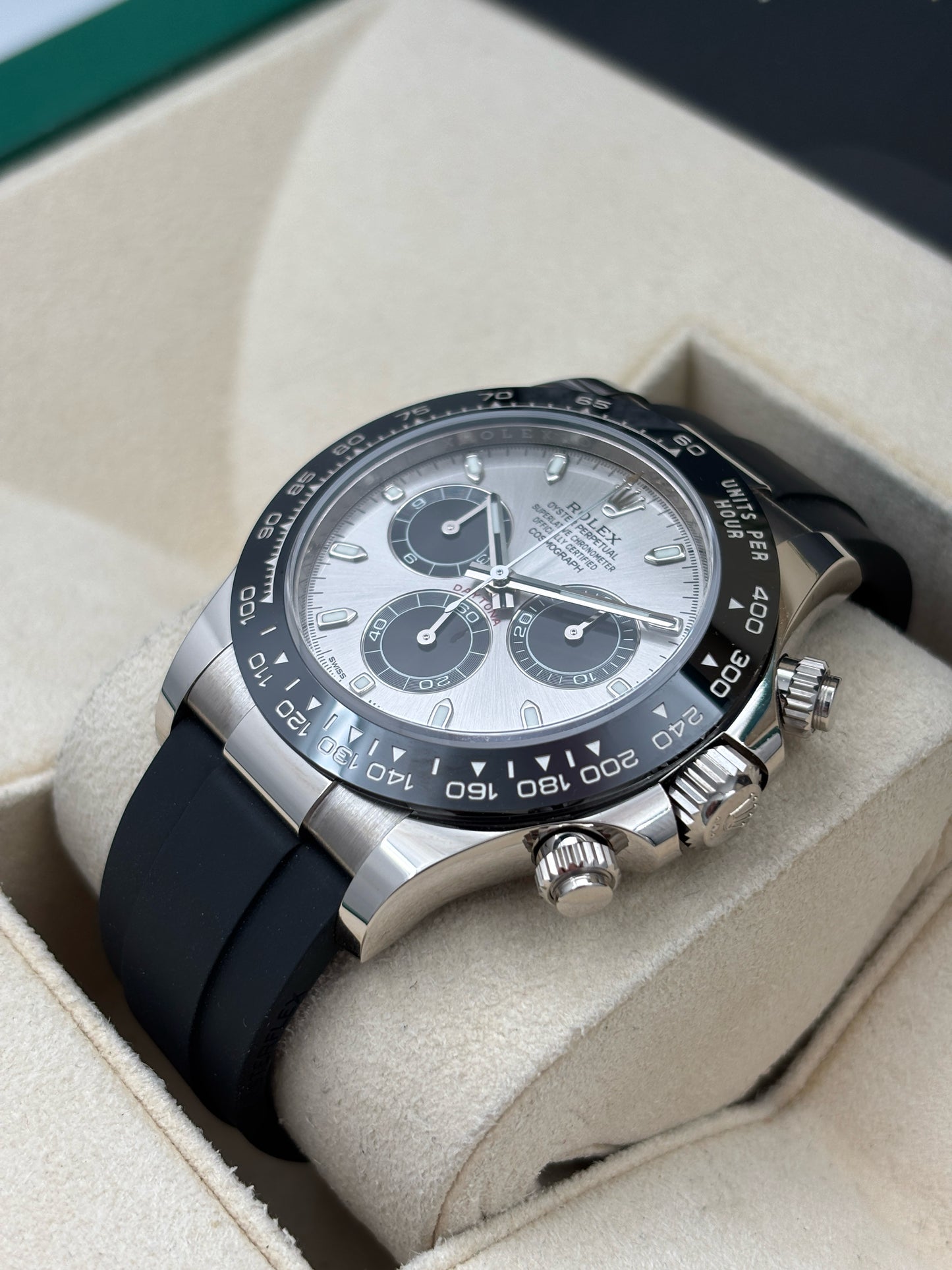 [SOLD OUT]二手 USED  ROLEX 勞力士 DAYTONA 116519LN 2022年5月 灰色 水泥灰 未打磨 99.9%新 全套 FULL SET