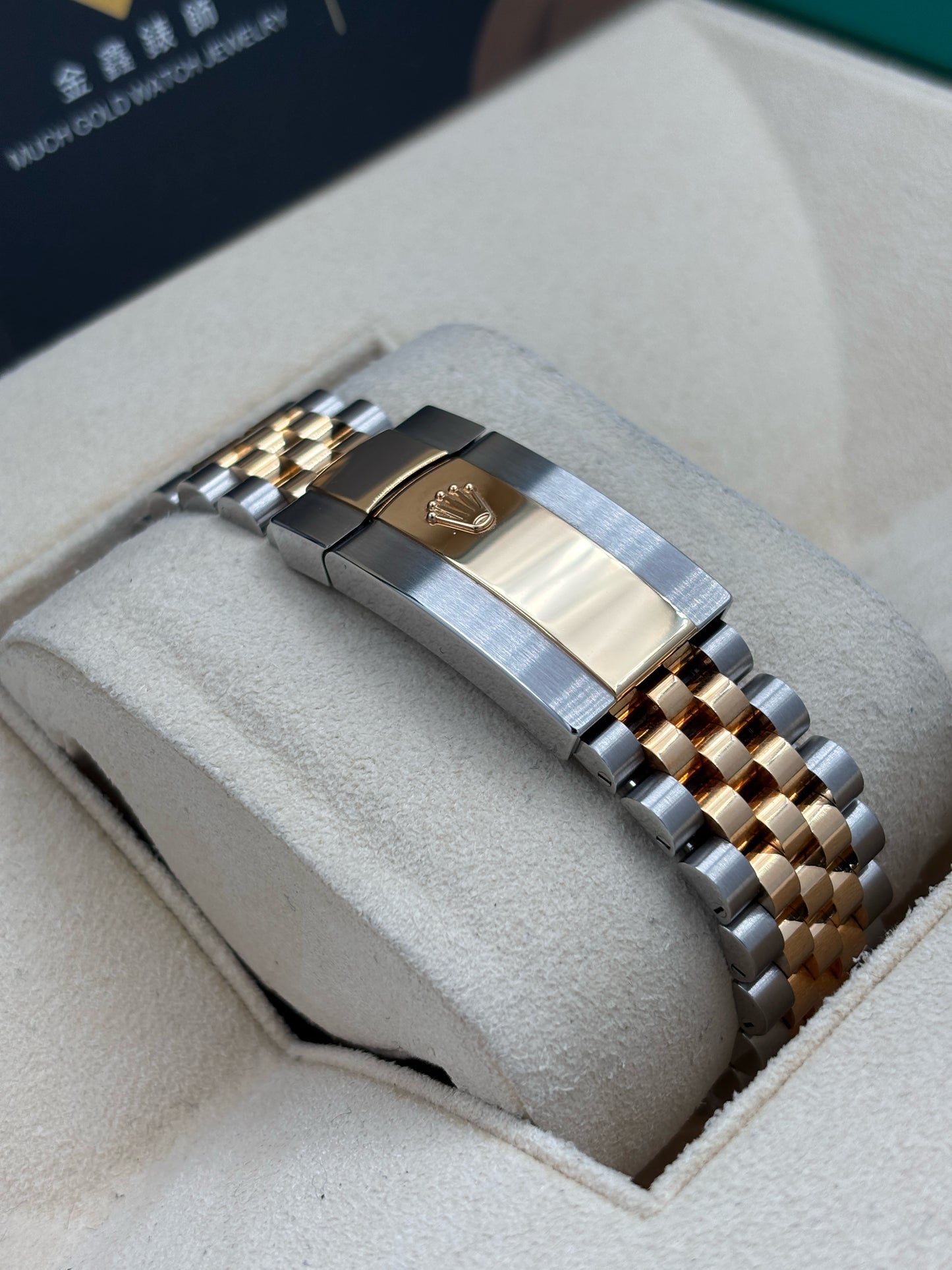 二手 USED  ROLEX 勞力士 DATEJUST 126233 2022年5月 金色棕櫚葉 99.9% 新 全套 FULL SET