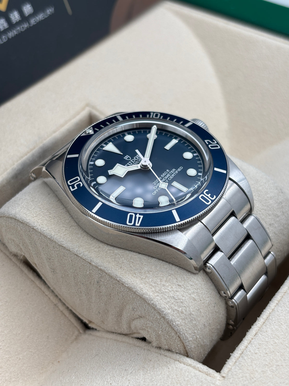 二手 USED  TUDOR 帝舵 BLACK BAY 58 79030B 藍色面 藍色圈 2021年5月 全套 FULL SET