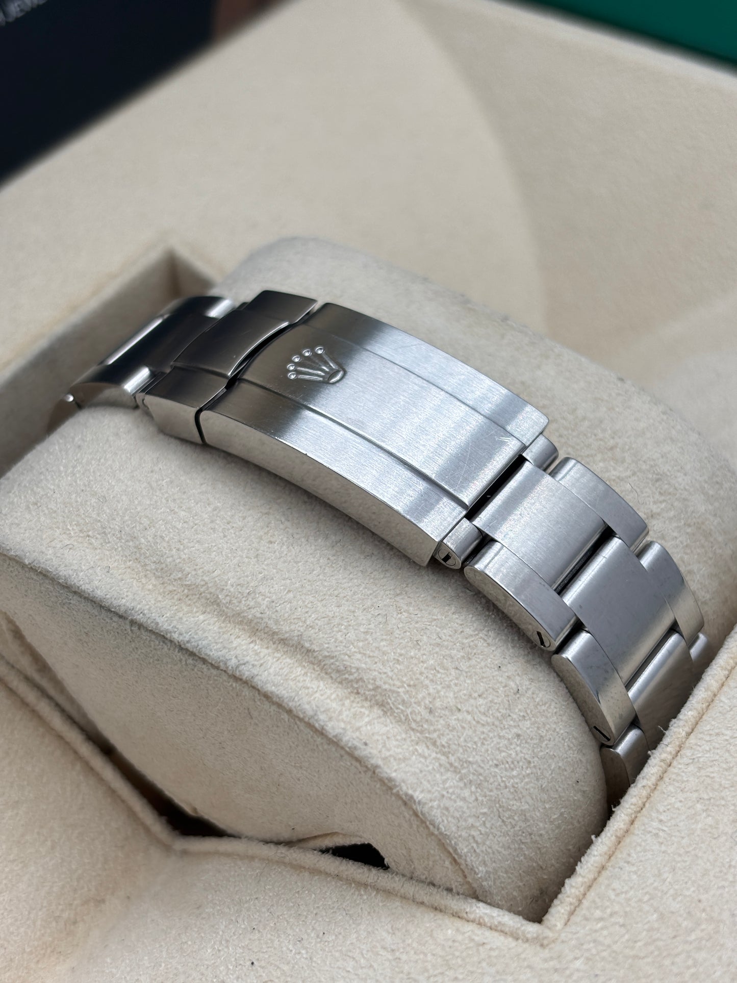 [SOLD OUT]二手 USED  ROLEX 勞力士 OYSTER PERPETUAL 116000 黑色 亂碼 粉紅字 淨錶 WATCH ONLY