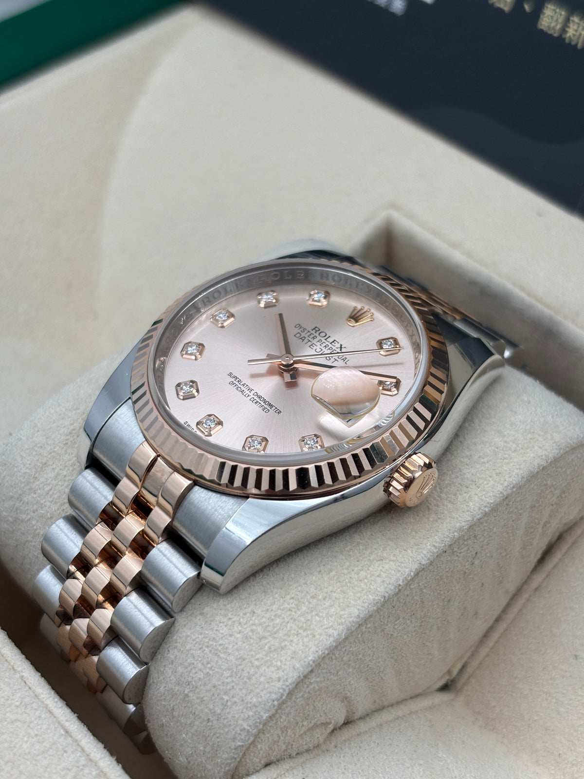 二手 USED  ROLEX 勞力士 DATEJUST 116231 日亮金鑽石字 亂碼 淨錶 WATCH ONLY