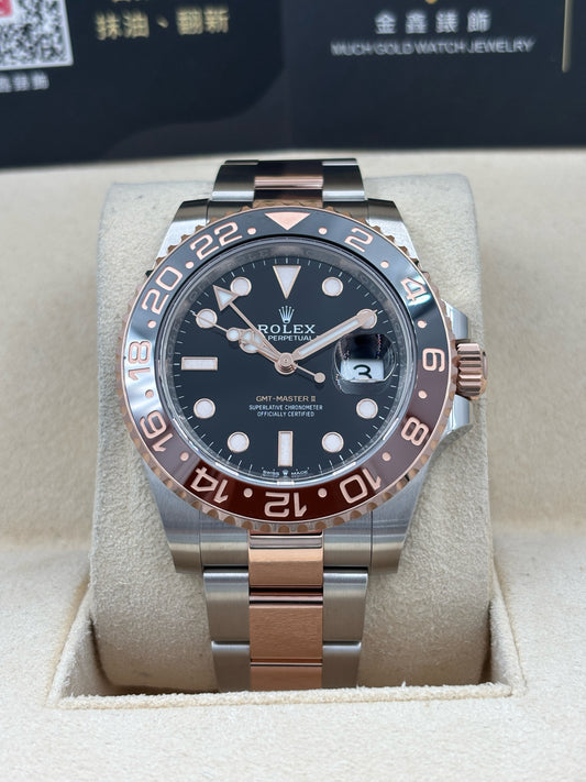 全新 NEW  ROLEX 勞力士 GMT-MASTER II 126711CHNR 黑色 2026年3月 全套 FULL SET