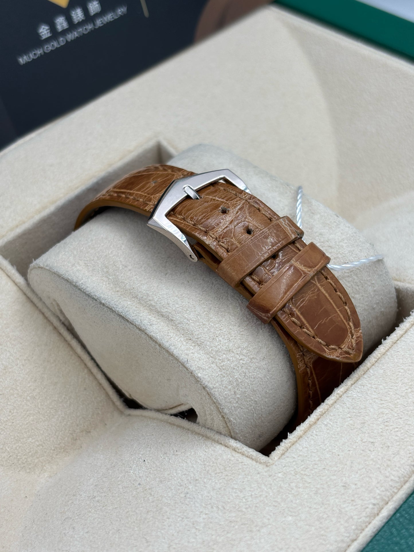 [SOLD OUT]二手 USED  PATEK PHILIPPE 百達翡麗 GONDOLO 5124G-001 啡色 2015年6月 18K白金 手動上鏈 全套 FULL SET