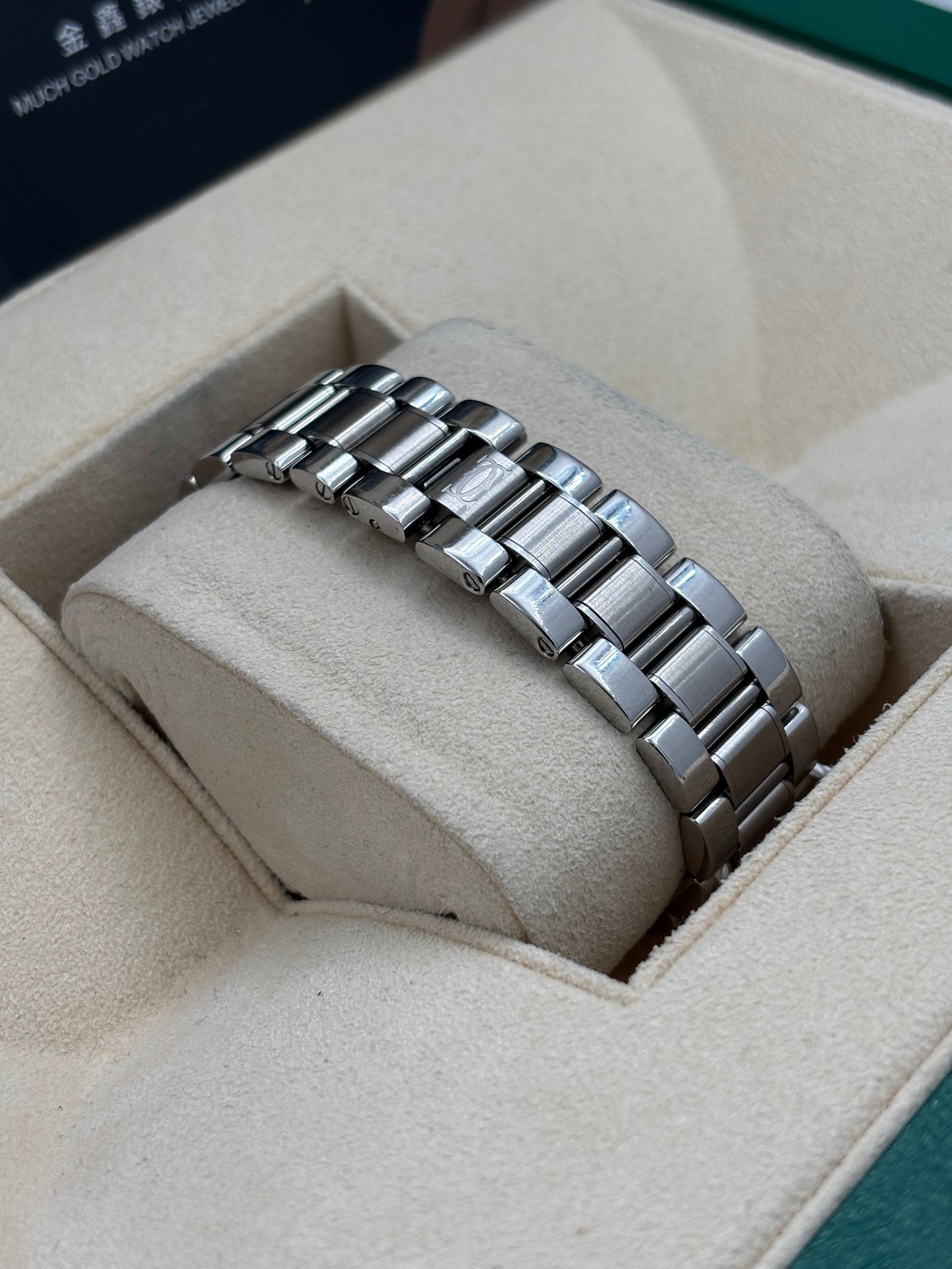 二手 USED  CARTIER 卡地亞 MUST DE 1330 灰色 石英機芯 淨錶 WATCH ONLY