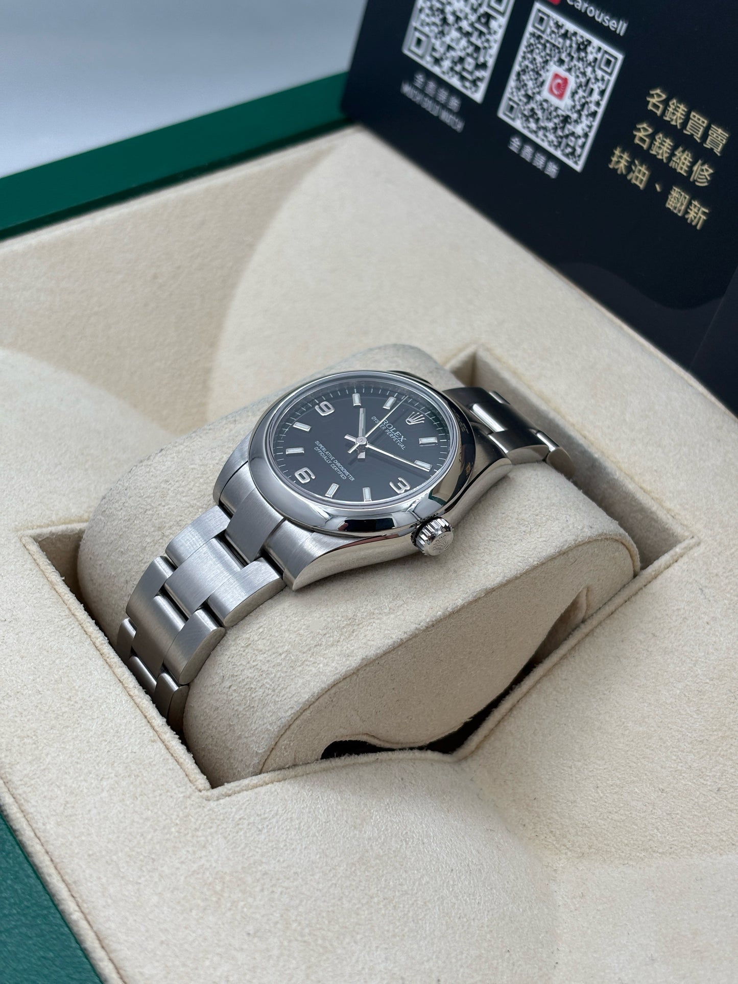 二手 USED  ROLEX 勞力士 DATEJUST 177200 黑色 2011年2月 全套 FULL SET&nbsp;