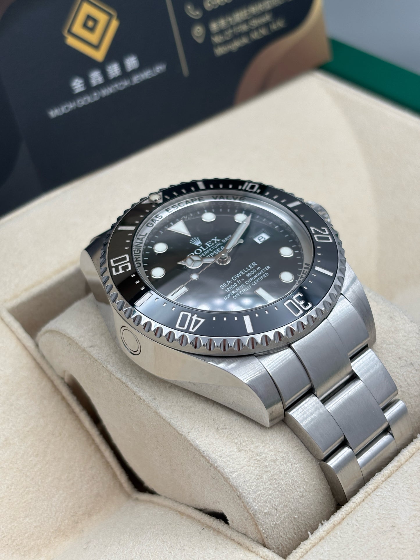 二手 USED  ROLEX 勞力士 DEEP SEA 116660 黑色 2017年11月 全套 FULL SET&nbsp;