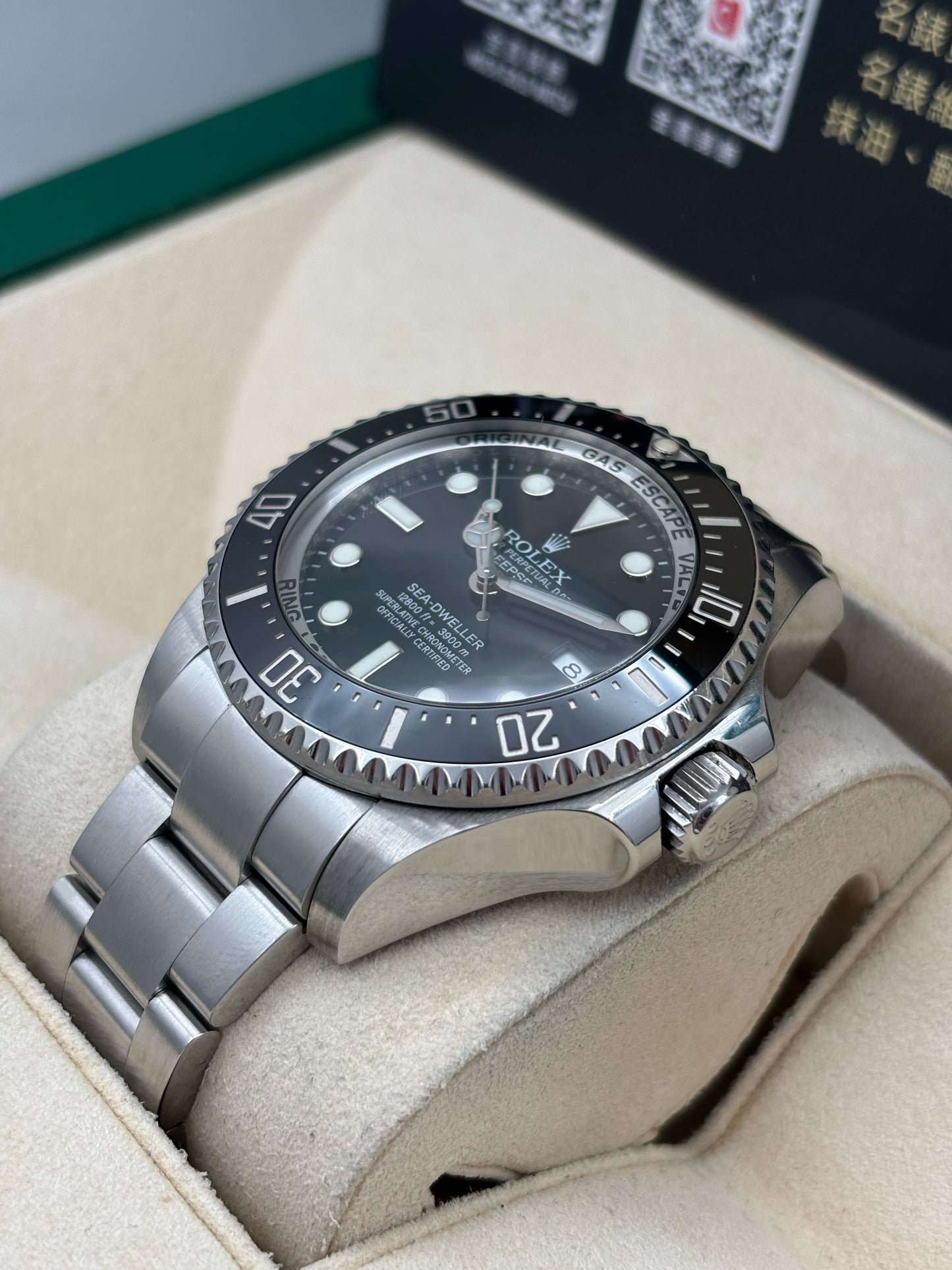 二手 USED  ROLEX 勞力士 DEEP SEA 116660 黑色 2017年11月 全套 FULL SET&nbsp;