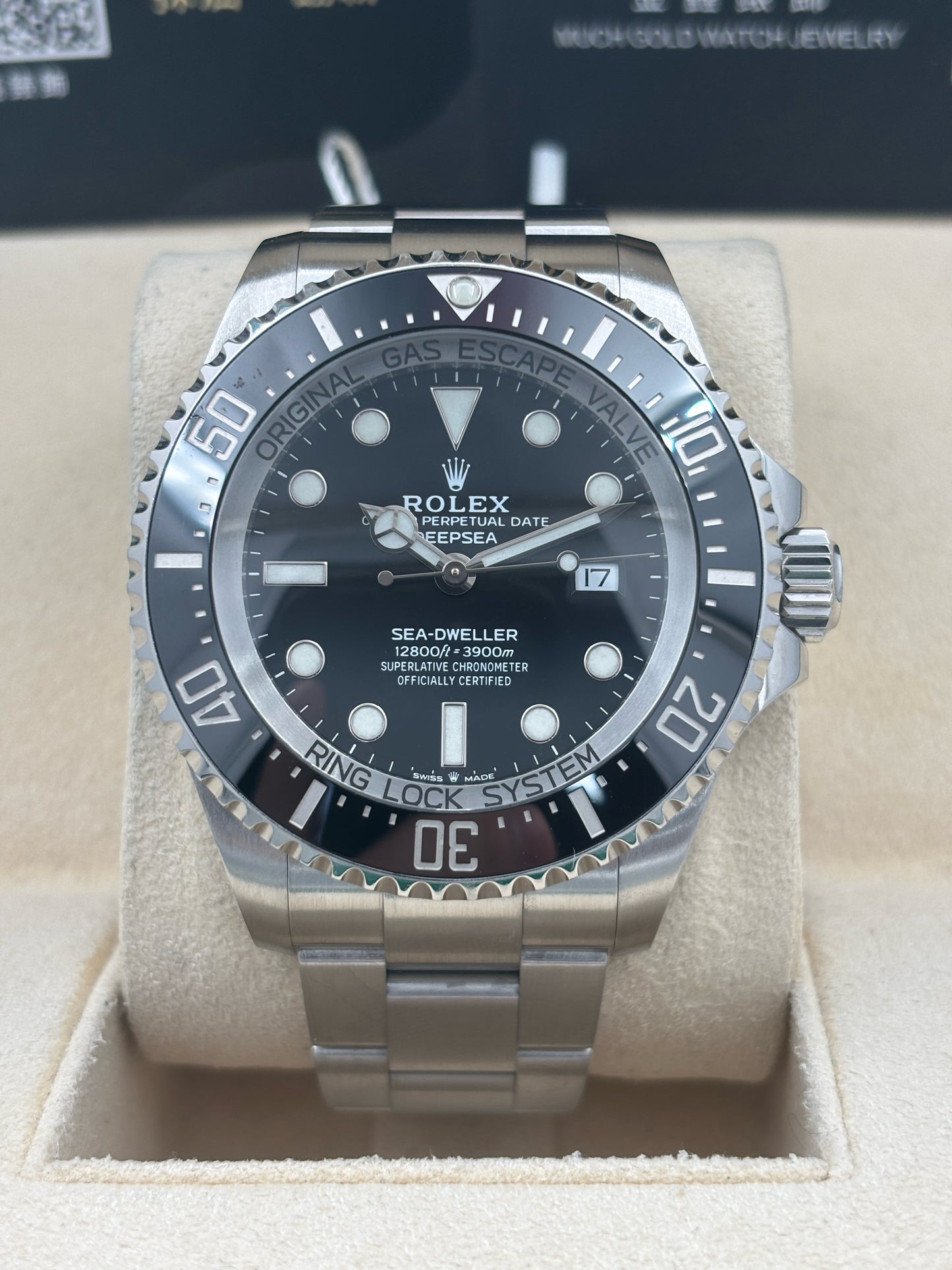 [SOLD OUT]二手 USED  ROLEX 勞力士 DEEP SEA 126660 黑色 2020年2月 全套 FULL SET