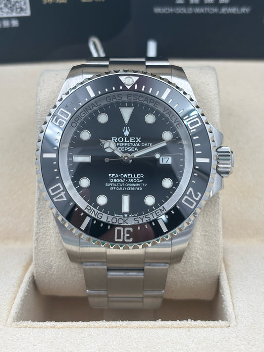[SOLD OUT]二手 USED  ROLEX 勞力士 DEEP SEA 126660 黑色 2020年2月 全套 FULL SET