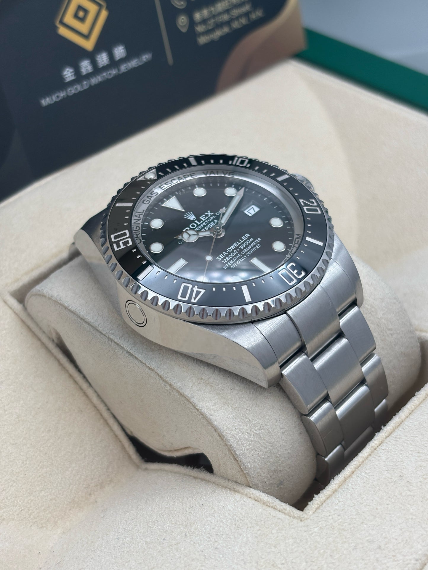 [SOLD OUT]二手 USED  ROLEX 勞力士 DEEP SEA 126660 黑色 2020年2月 全套 FULL SET