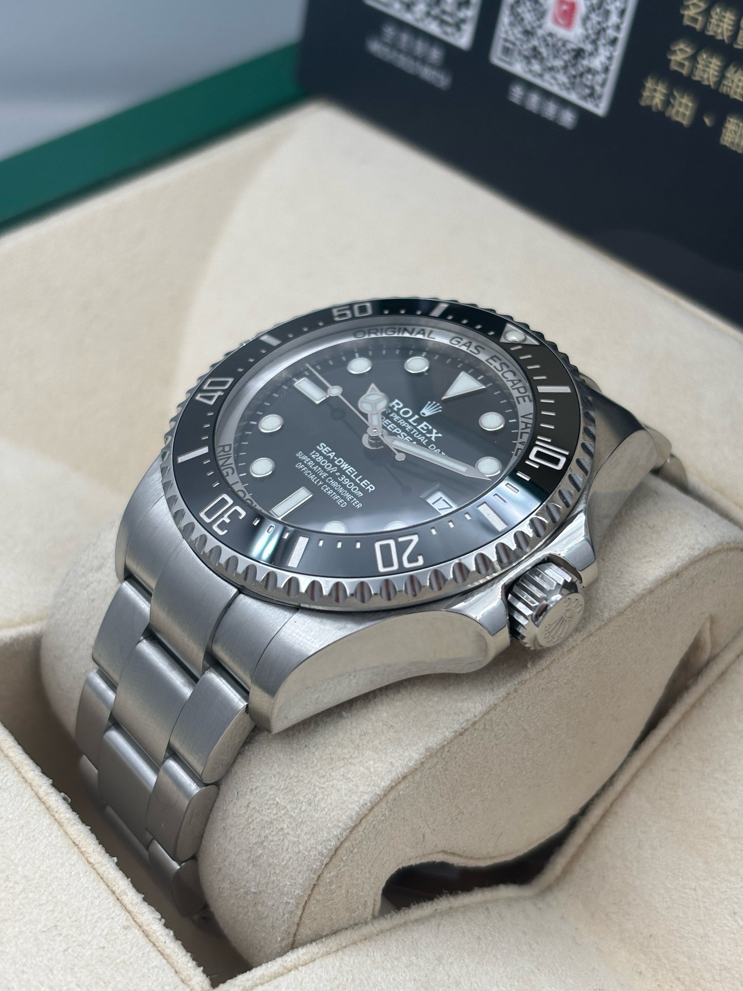 [SOLD OUT]二手 USED  ROLEX 勞力士 DEEP SEA 126660 黑色 2020年2月 全套 FULL SET