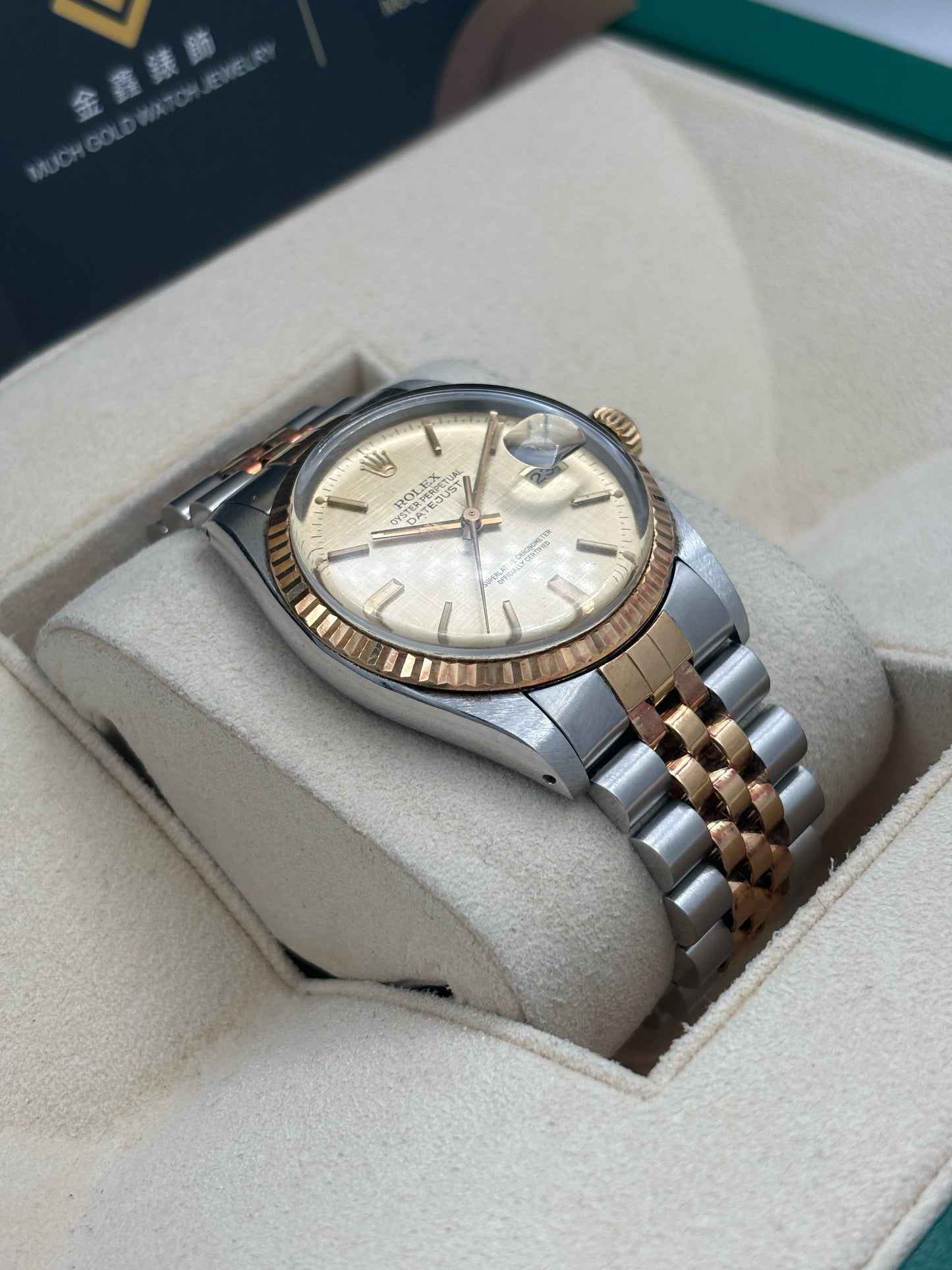 [SOLD OUT]二手 USED  ROLEX 勞力士 DATEJUST 16013 金色 1983年 淨錶 WATCH ONLY