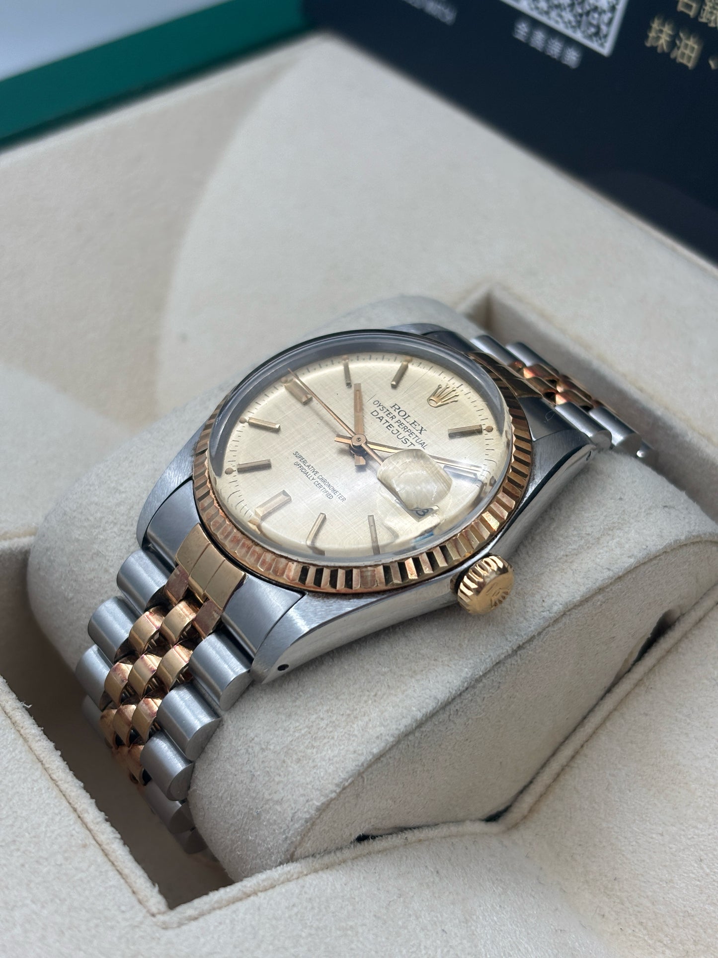 [SOLD OUT]二手 USED  ROLEX 勞力士 DATEJUST 16013 金色 1983年 淨錶 WATCH ONLY