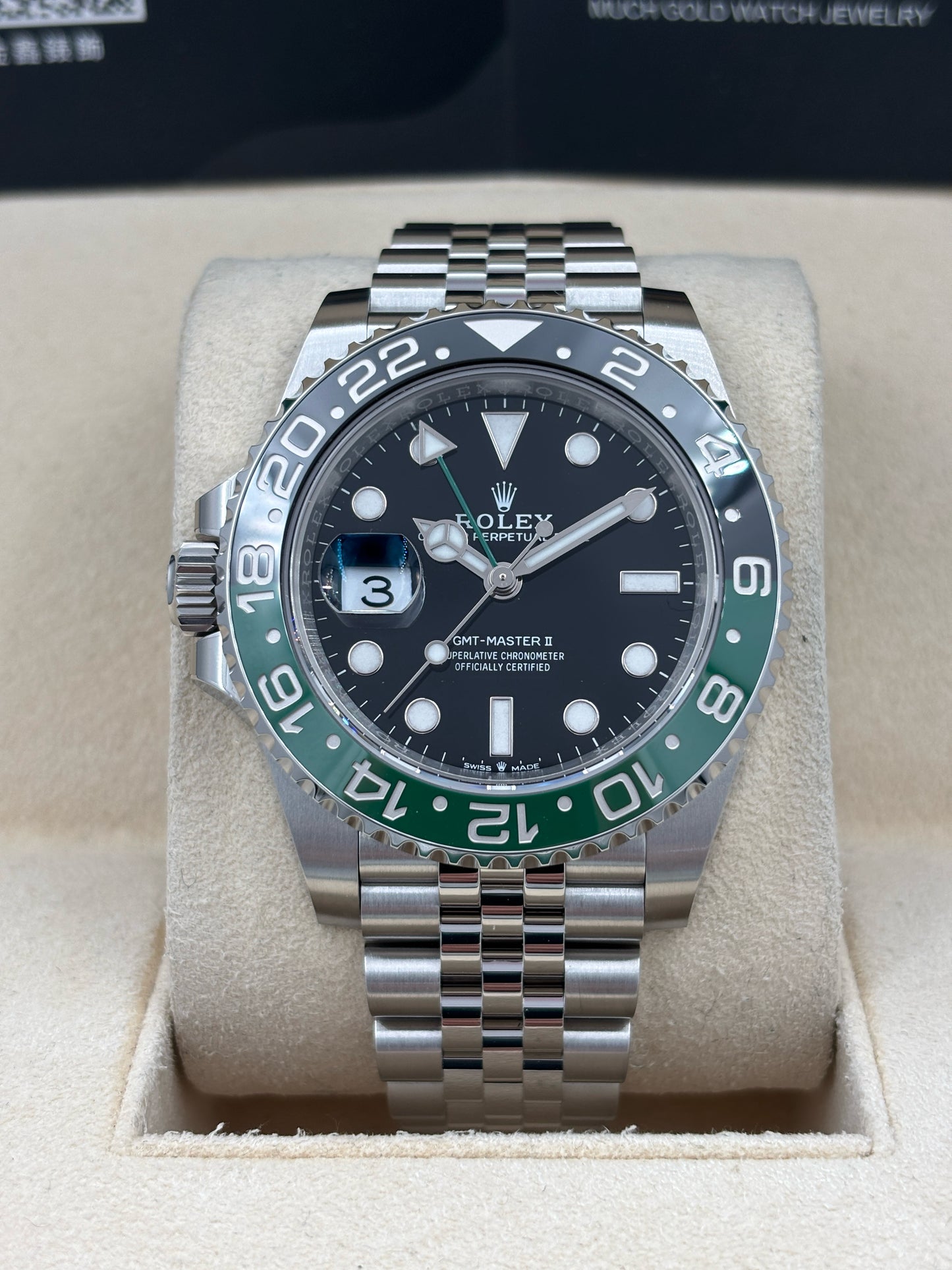 全新 NEW ROLEX 勞力士 GMT-MASTER II 126720VTNR 黑色 2026年3月 全套 FULL SET