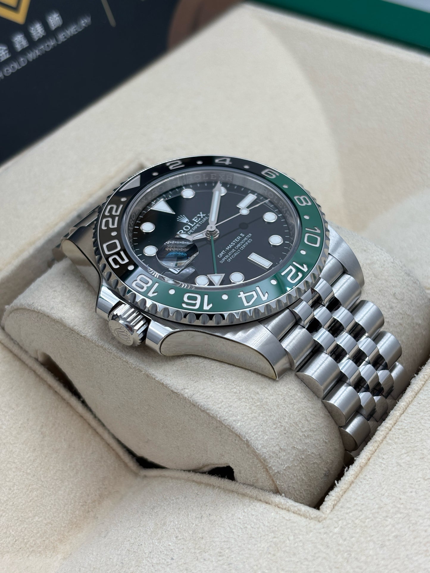 [SOLD OUT]二手 USED  ROLEX 勞力士 GMT-MASTER II 126720VTNR 黑色 2024年1月 未打磨 99.9%新 全套 FULL SET