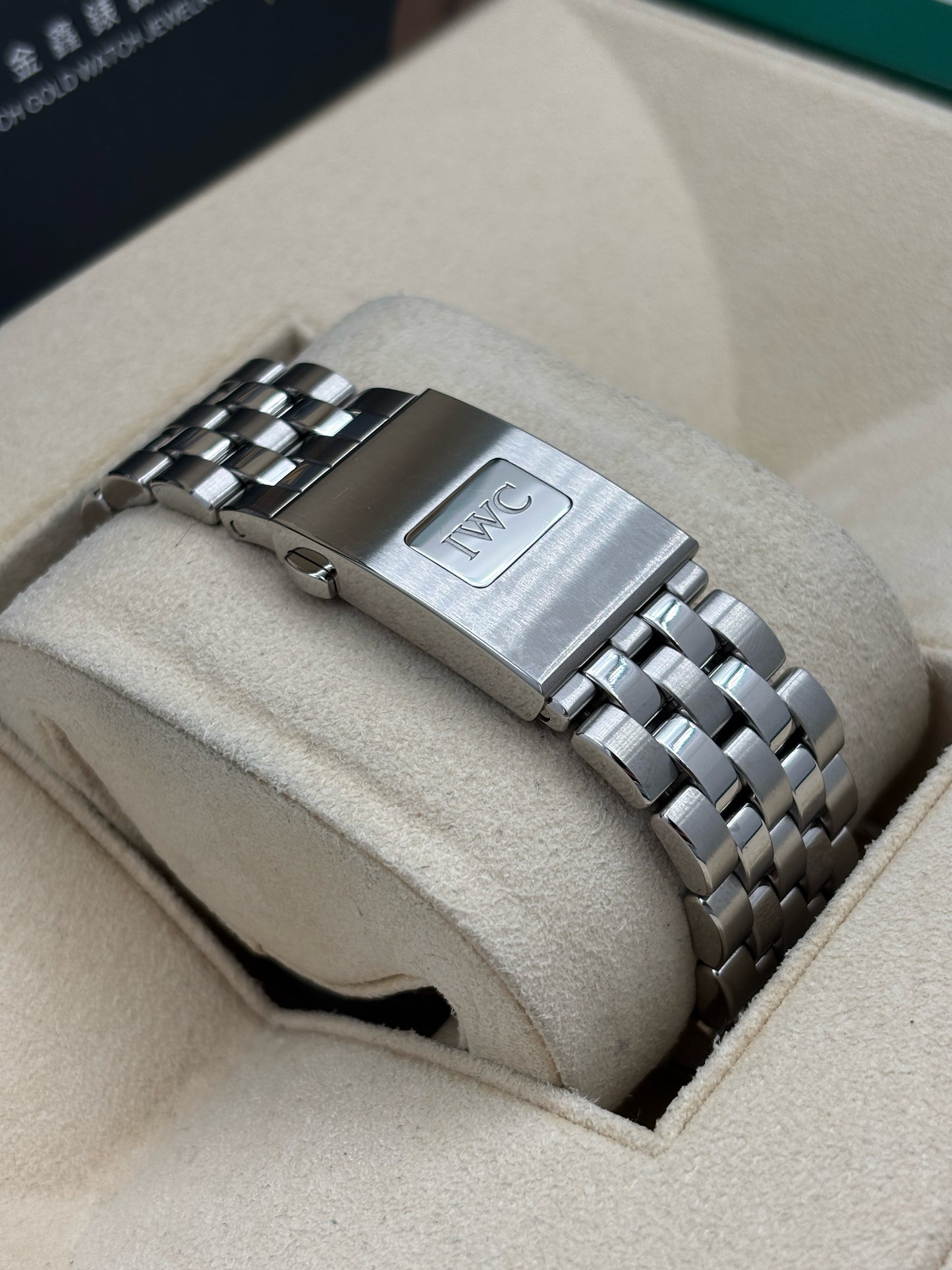 二手 USED  IWC 萬國 PILOT MARK XX IW328204 藍色 2025年12月 全套 FULL SET AD單