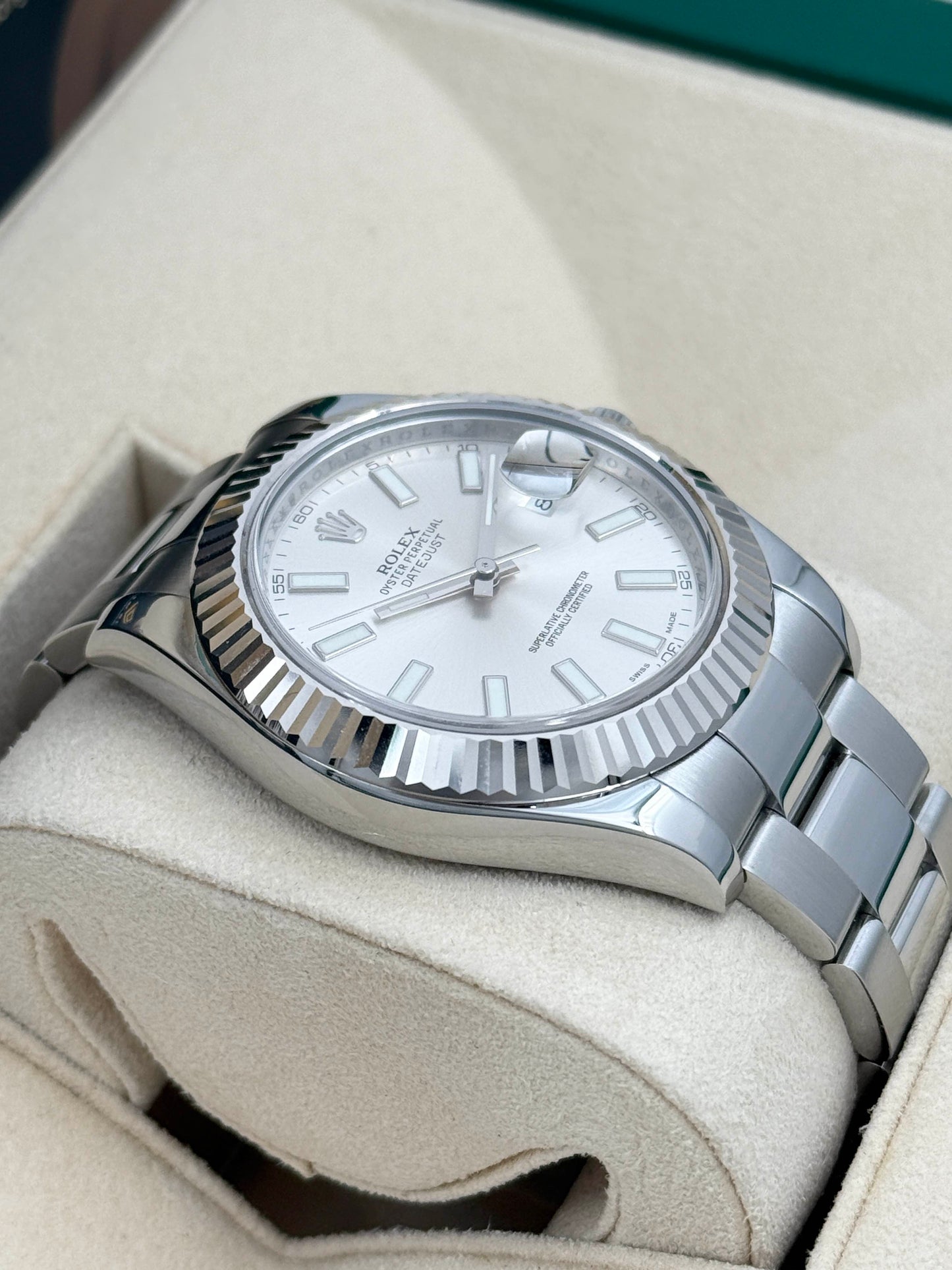ROLEX 勞力士 DATEJUST 116334 銀面