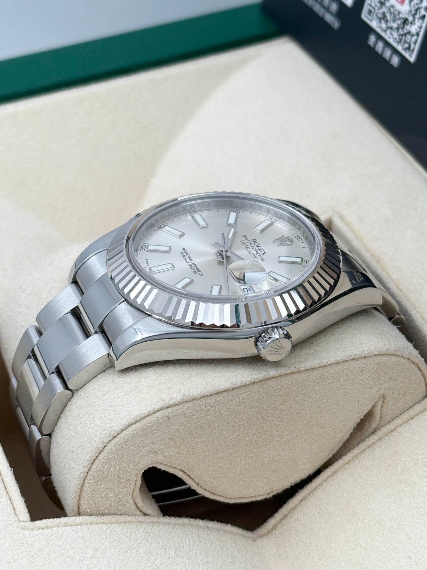 ROLEX 勞力士 DATEJUST 116334 銀面