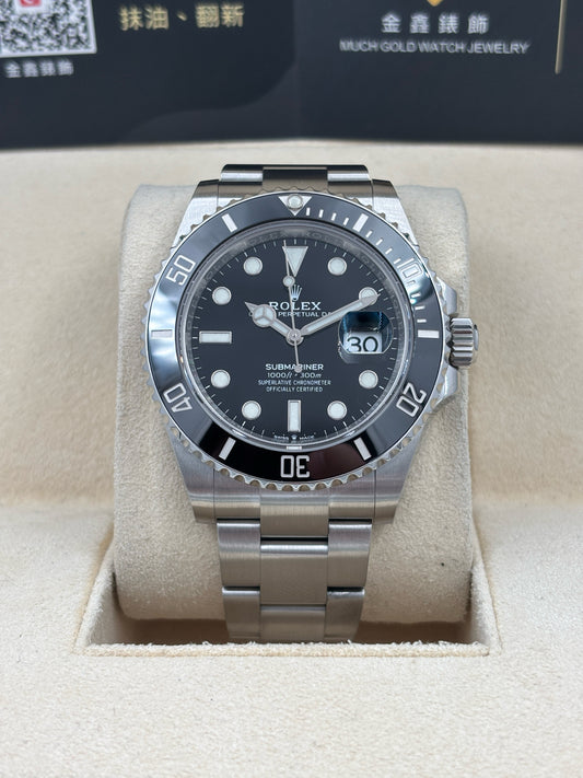 [SOLD OUT]二手 USED  ROLEX 勞力士 SUBMARINER DATE 126610LN 2023年3月 黑色 全套 FULL SET