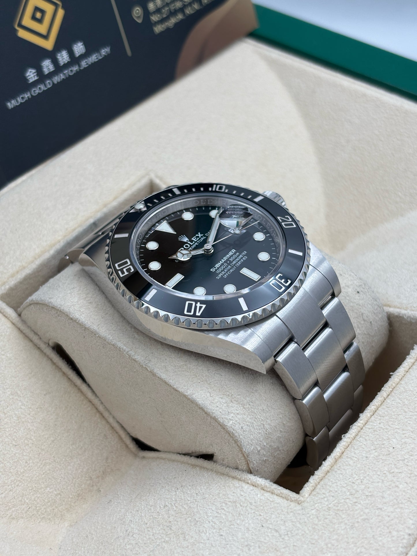 [SOLD OUT]二手 USED  ROLEX 勞力士 SUBMARINER DATE 126610LN 2023年3月 黑色 全套 FULL SET
