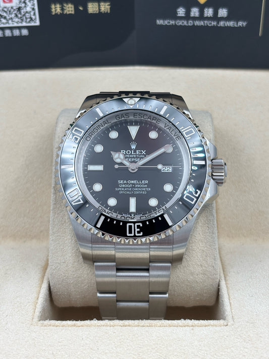 [SOLD OUT]二手 USED  ROLEX 勞力士 DEEPSEA 126660 黑色 2020年10月 NFC新卡 全套 FULL SET