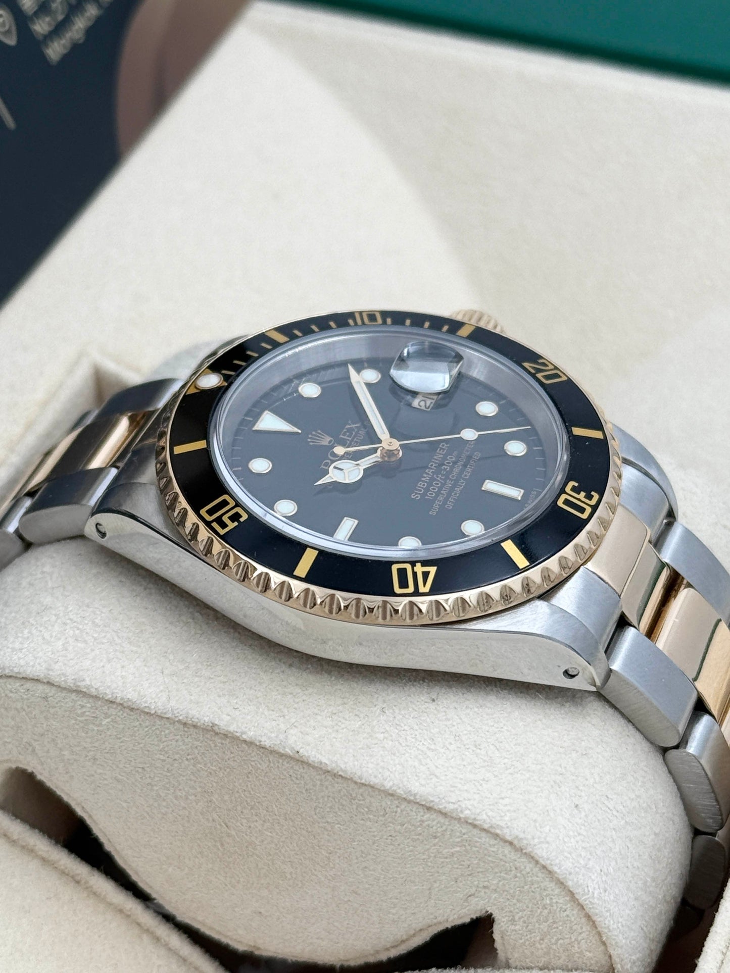ROLEX 勞力士 SUBMARINER 16613 2002年
