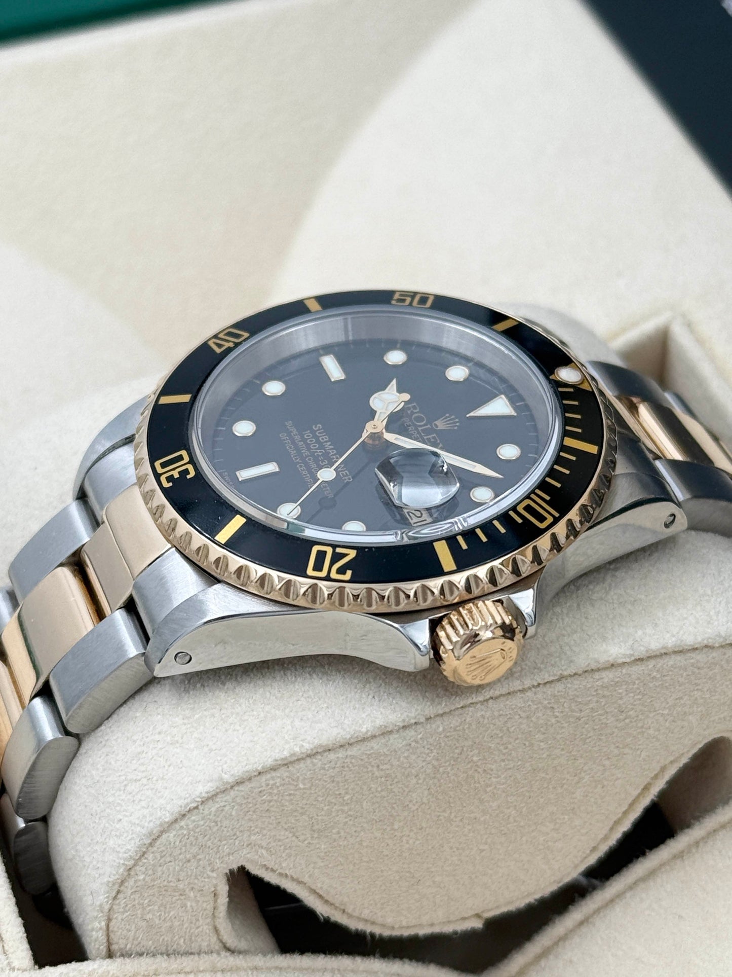 ROLEX 勞力士 SUBMARINER 16613 2002年
