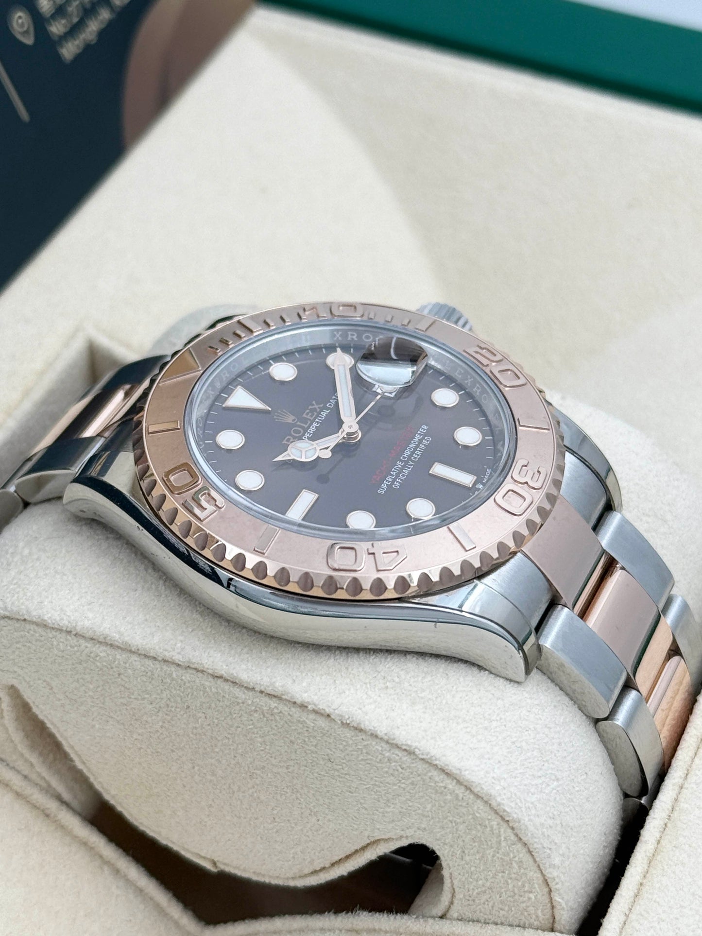 ROLEX 勞力士 YACHTMASTER 126621 朱古力面 2021年