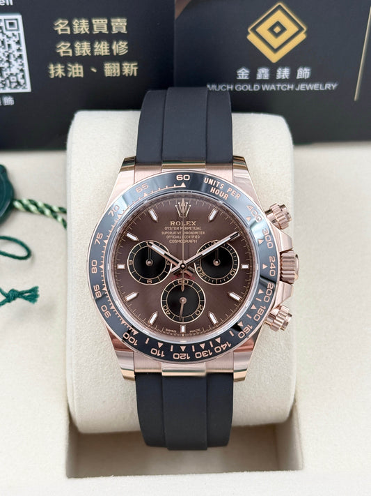 全新 NEW ROLEX 勞力士 DAYTONA 126515LN 朱古力面 2025年