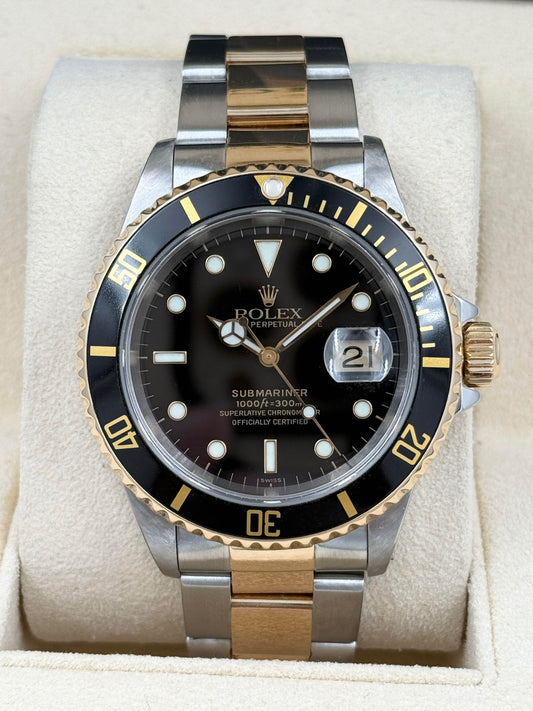 ROLEX 勞力士 SUBMARINER 16613 2002年