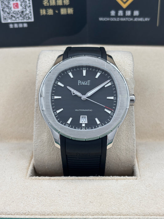 全新 NEW  PIAGET 伯爵 POLO GOA47014 黑色 2022年6月 全套 FULL SET AD單