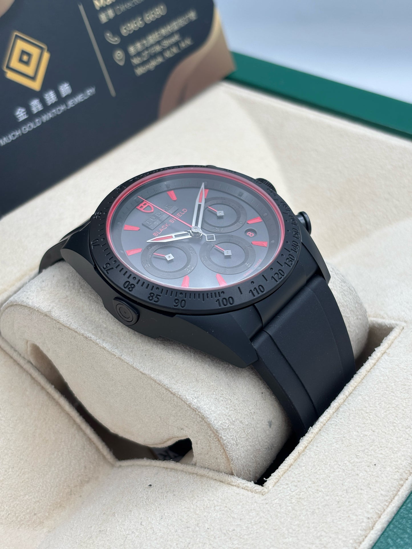 [SOLD OUT]二手 USED  TUDOR 帝舵 FASTRIDER 42000CR 黑色 2019年2月 99.9%新 未打磨 全套 FULL SET