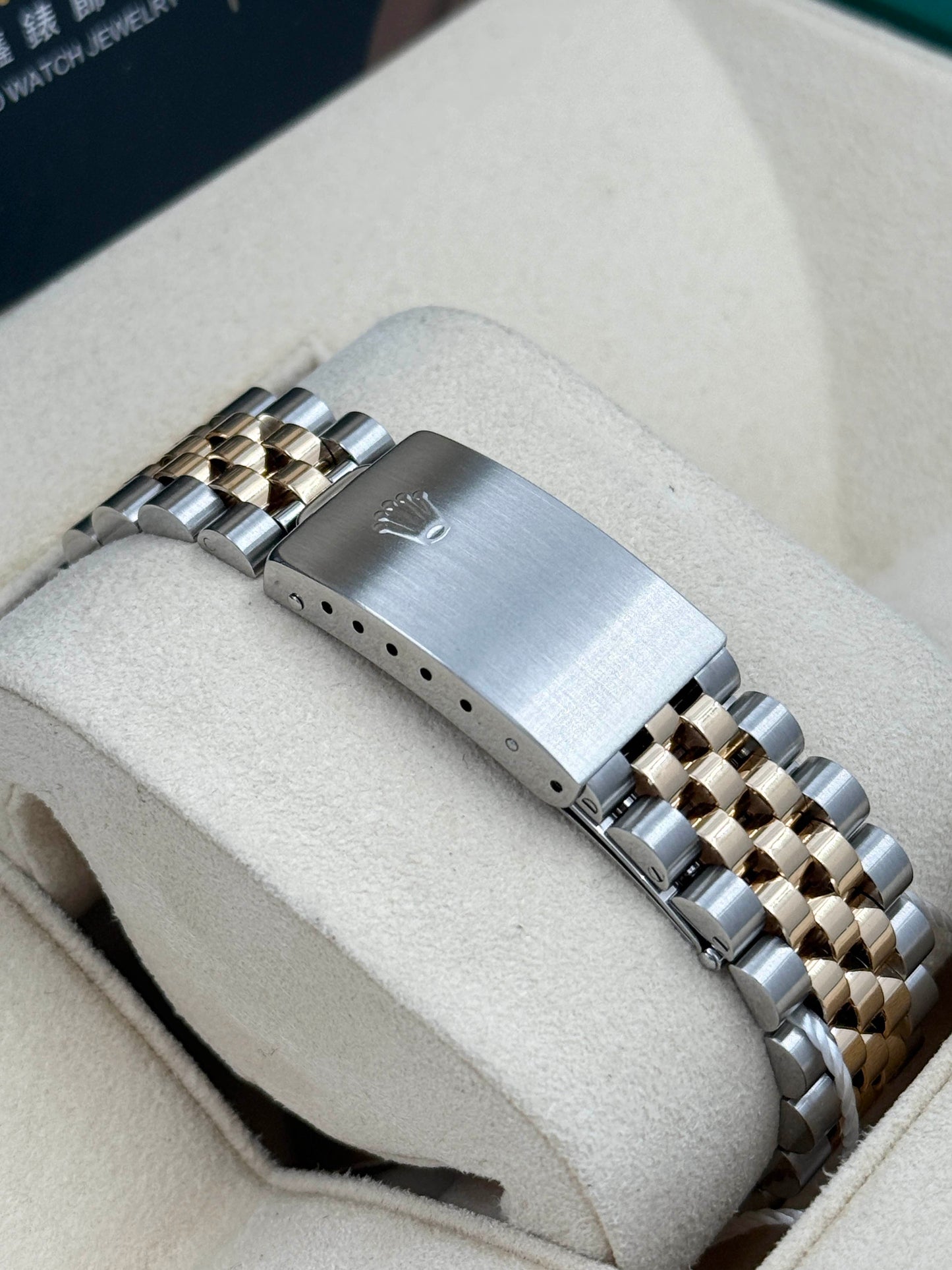 ROLEX 勞力士 DATEJUST 16233 黑色鑽石字 約1994