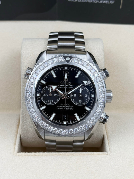 OMEGA 歐米茄 SEAMASTER PLANET OCEAN 23215465101001 鑽石圈